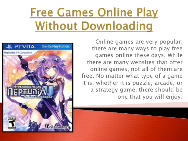 100 free games no downloading